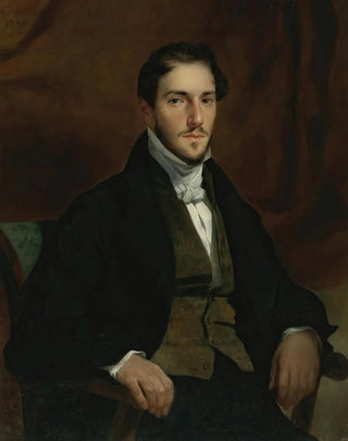 Portrait of Félix Guillemardet - Eugène Delacroix — artwork view