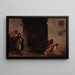Rue à Meknès - Eugène Delacroix — framed artwork on a wall
