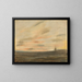 Study of the sky frpillon - Eugène Delacroix — framed artwork on a wall
