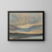 Sunset - Eugène Delacroix — framed artwork on a wall