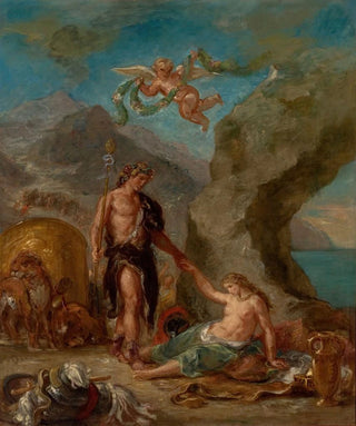 Le Bacchus et Ariane d’automne - Eugène Delacroix — artwork view