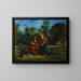 L'Éducation de la Vierge - Eugène Delacroix — framed artwork on a wall