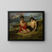 Les Natchez - Eugène Delacroix — framed artwork on a wall