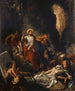 The Resurrection of Lazarus - Eugène Delacroix — artwork view