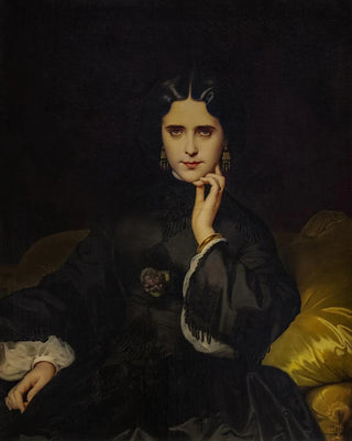 Madame de Loynes - Eugène Emmanuel Amaury Duval — artwork view
