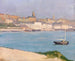 The Port of Boulogne - Eugène Emmanuel Lemercier — artwork view
