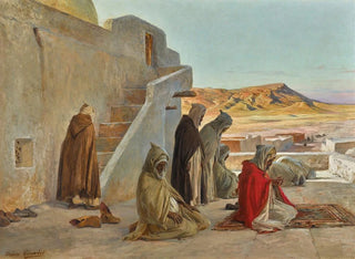 Evening Prayers - Eugène Girardet — artwork view