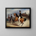 The Count of Lancosme - Eugène Giraud — framed artwork on a wall
