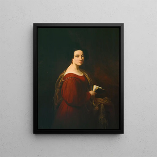 Louise Bâchet - Eugène Goyet — framed artwork on a wall