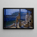 Bains de mer - Eugène Jansson — framed artwork on a wall