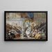L'escalier de marbre - Eugène Lami — framed artwork on a wall
