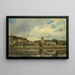 The Village of La Celle-sous-Moret - Eugène Lavieille — framed artwork on a wall