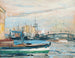 Bateau sur la Seine - Eugène Louis Gillot — artwork view