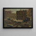 La démolition du Palais de l'Industrie aux Champs-Élysées - Eugène Trigoulet — framed artwork on a wall