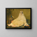 A Lady of Smyrna - Eugène Verdyen — framed artwork on a wall