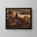 La rue Daubenton - Eugène de Mornival — framed artwork on a wall