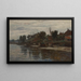 L'Escaut at Burcht - Euphrosine Beernaert — framed artwork on a wall