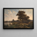 La lande près d'Oosterbeek, Gueldre - Euphrosine Beernaert — framed artwork on a wall