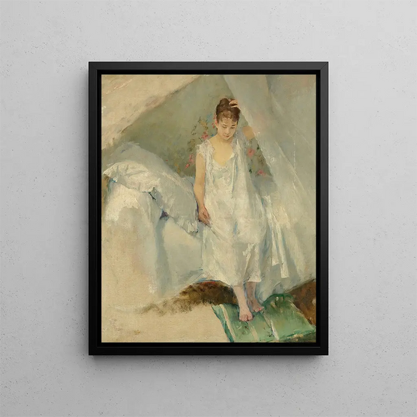 L'Alcôve - Eva Gonzalès — framed artwork on a wall