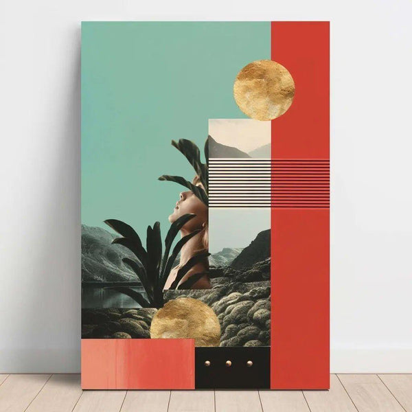 Reproduction of the painting Visual Escape | Collage