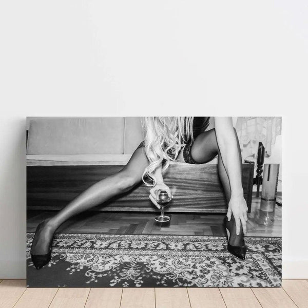 Sensual Escape | Black and White Photo Decoration