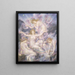 Filles de la brume - Evelyn De Morgan — framed artwork on a wall