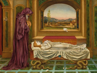 The Wandering Jew Loved by the Gods Dies Young - Evelyn De Morgan — artwork view