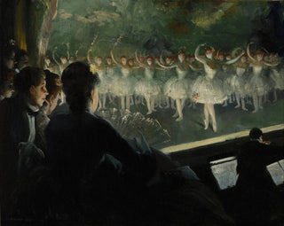 The White Ballet - Everett Shinn — artwork view