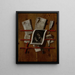 Still life L'odeur - Evert Collier — framed artwork on a wall