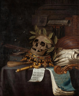Vanité Painting - Evert Collier — artwork view