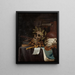 Vanité Painting - Evert Collier — framed artwork on a wall