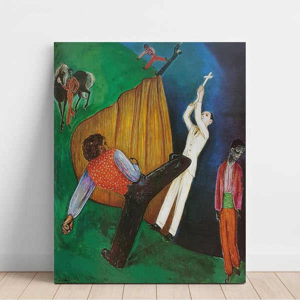 Reproduction of the painting Execution - Nils Dardel