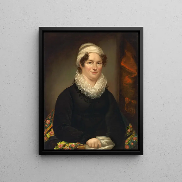 Betsey Colt Foot - Ezra Ames — framed artwork on a wall