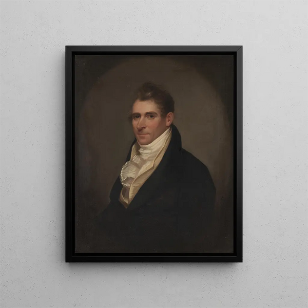 John Scoville - Ezra Ames — framed artwork on a wall