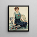 Escrime Painting - F. Earl Christy — framed artwork on a wall