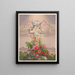Faith, Hope and Charity - F. Gleason — framed artwork on a wall