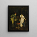 La leçon de musique - F. Rodriguez — framed artwork on a wall