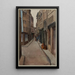 La rue Quincampoix taken from rue de La Reynie - F. Seguin — framed artwork on a wall
