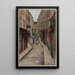 Rue Geoffroy l'Angevin from the street du Temple to the street Beaubourg - F. Seguin — framed artwork on a wall