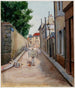 Rue Olivier de Serres painting taken from rue Marmontel, Vaugirard, 2nd section - F. Sguin — artwork view