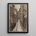 Rue Taille-Pain on the side of rue du Cloître Saint Merri to rue Brise-Miche - F. Seguin — framed artwork on a wall