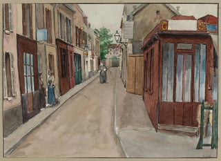Rue Villafranca - F. Seguin — artwork view