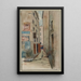 Rue du Chat qui Pêche - F. Seguin — framed artwork on a wall