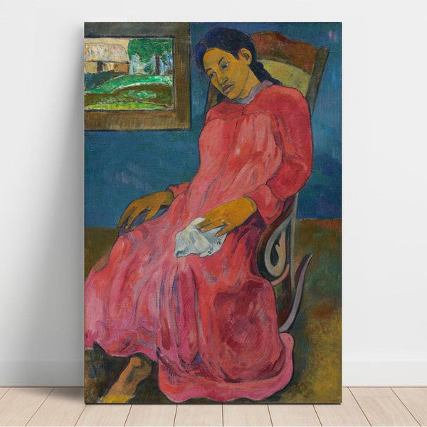 Reproduction of the painting Faaturuma (melancholic) - Paul Gauguin