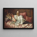 Funny Book Painting - Fabio Cipolla — framed artwork on a wall