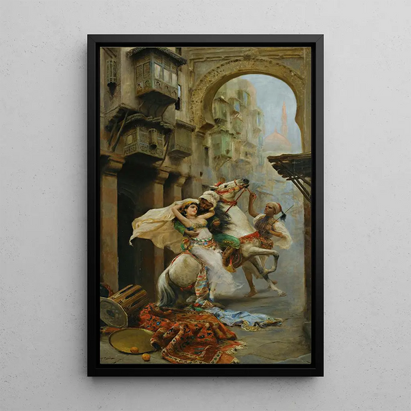 Emportée par ses sentiments - Fabio Fabbi — framed artwork on a wall