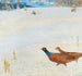 Pheasants in a Winter Landscape - Hugo Baar — artwork view