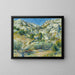 Reproduction of the painting Rocky Cliffs Painting at L'Estaque - Pierre-Auguste Renoir