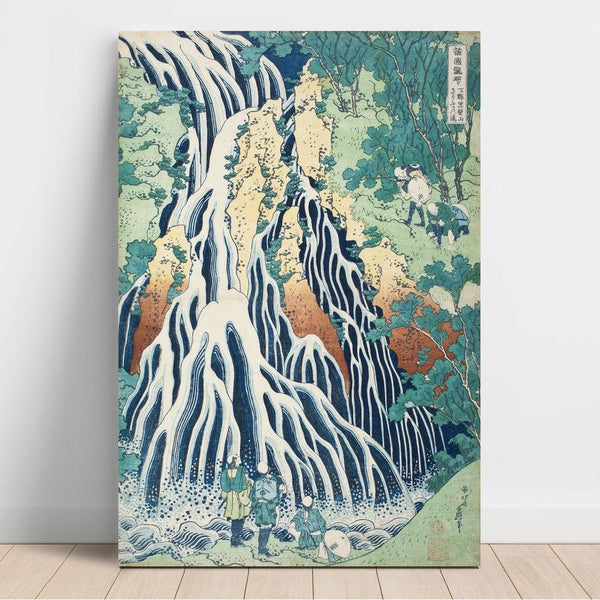 Reproduction of the painting Falls of Kirifuri at Mt. Kurokami, Shimotsuke Province - Katsushika Hokusai