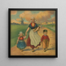 Family Holland Painting - Campbell Metzger Jacobson — framed artwork on a wall